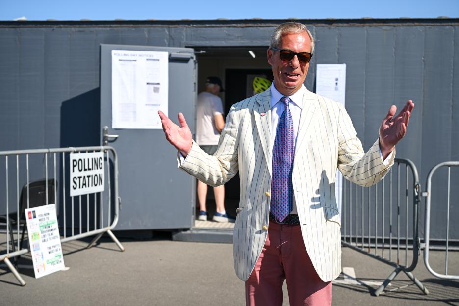 Voters Go To The Polls In The Clacton By-election
