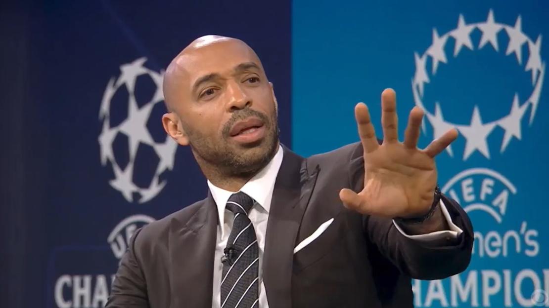 Thierry Henry intervened by giving Carragher a massage