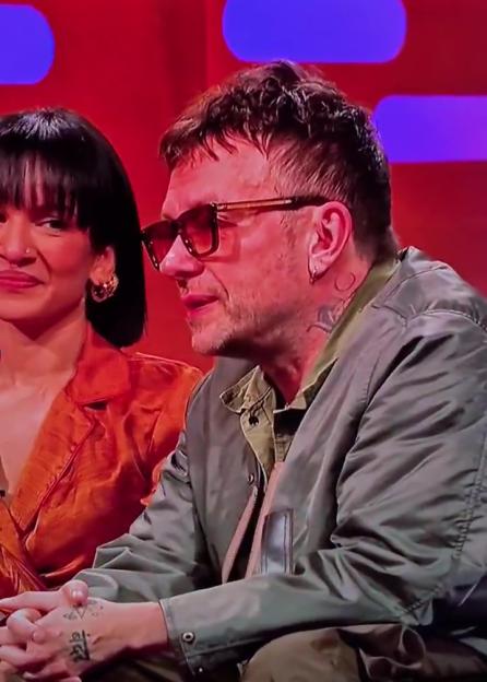Damon Albarn on the Graham Norton Show.