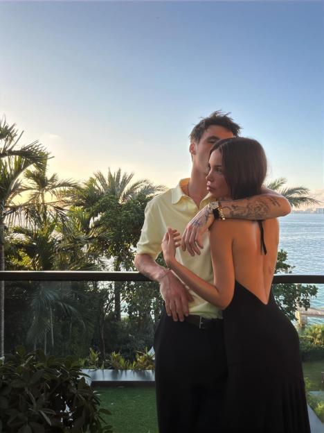 Cruz Beckham and Girlfriend Jackie Apostel Show Off Their Love in Florida Following Brooklyn Feud Mystery