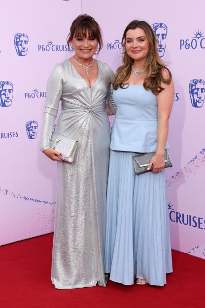 Lorraine Kelly and Rosie Smith attend the BAFTA Television Awards with P&O Cruises.