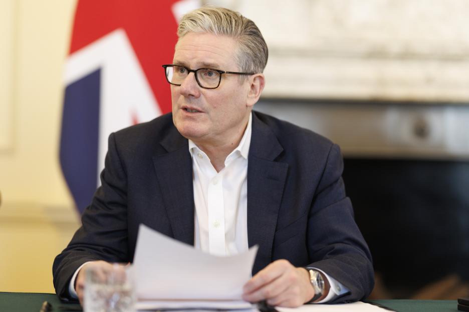 Prime Minister Keir Starmer prepares for Iran Statement