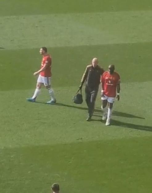 'Louis Saha's Painful Exit: Man Utd Legend Injured While Taking a Shot in Legends Match'