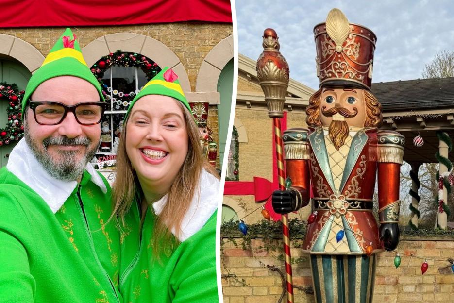 Christmas-Loving Couple's 10ft £2,500 Nutcracker Stolen in Bold Heist!
