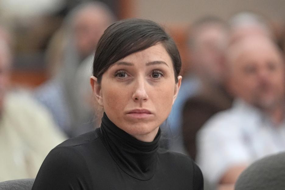Kouri Richins attending a court hearing.
