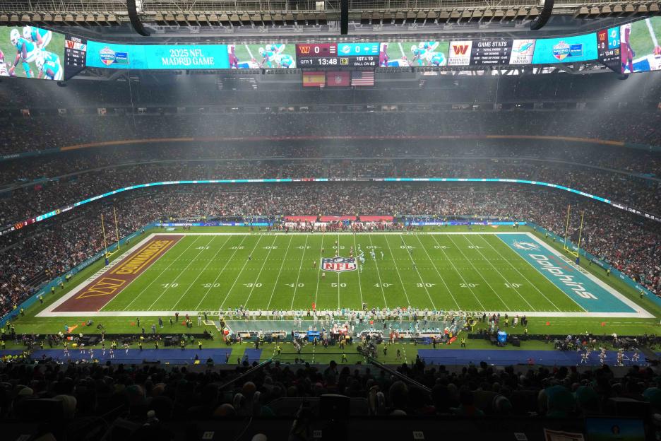 NFL: Madrid Game-Washington Commanders at Miami Dolphins