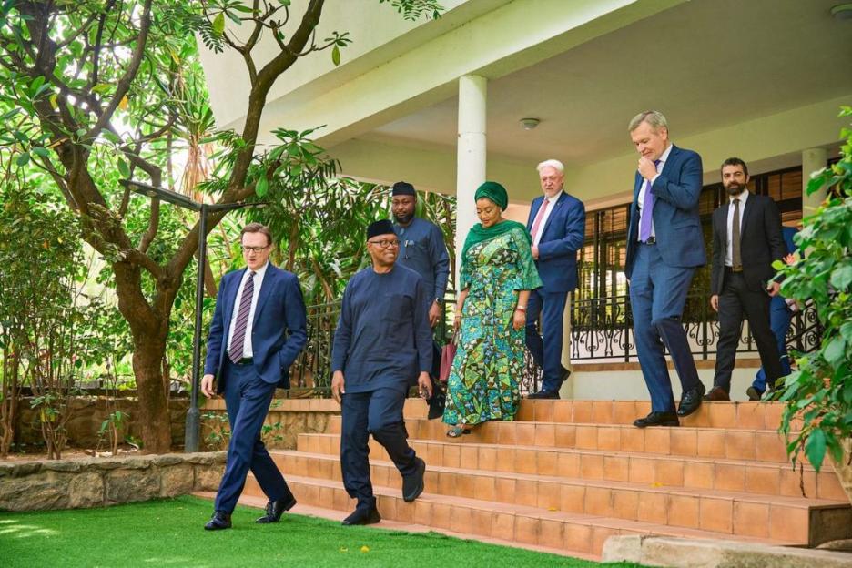 'Peter Obi Holds Key Talks with British High Commissioner and EU, German, Canadian, and French Ambassadors in 2027'