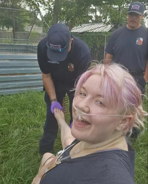 Mum carrying toddler IMPALED by garden rake after being too lazy to put on shoes