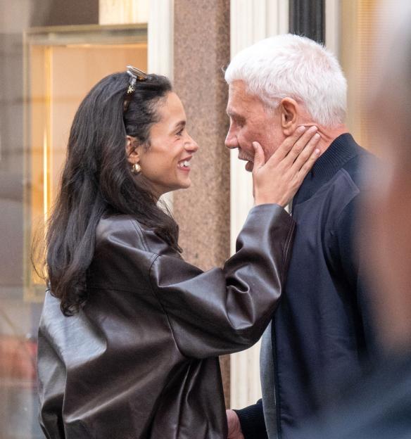 *PREMIUM-EXCLUSIVE* MUST CALL FOR PRICING BEFORE USAGE - STRICTLY NOT AVAILABLE FOR ONLINE USAGE UNTIL 14:10 PM UK TIME ON 16/04/2026 - "King of Ibiza" Wayne Lineker and his new girlfriend, stunning Brazilian model Muse were smitten with each other p