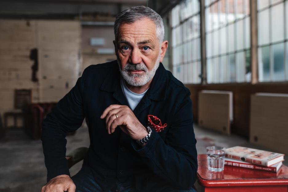 David Wilson, criminologist and professor, looks at the camera.