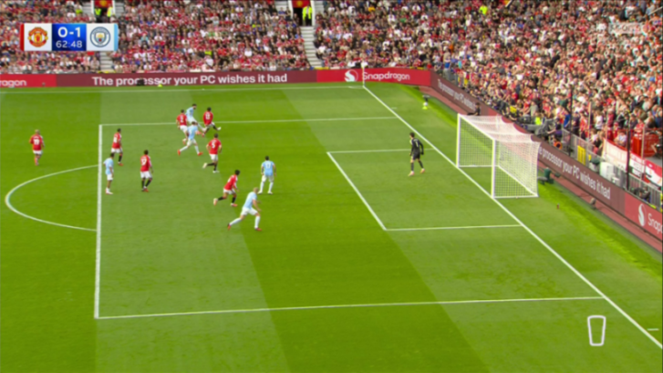 Gary Neville demands referee explanation as Erling Haaland somehow escapes offside to score against Man Utd
