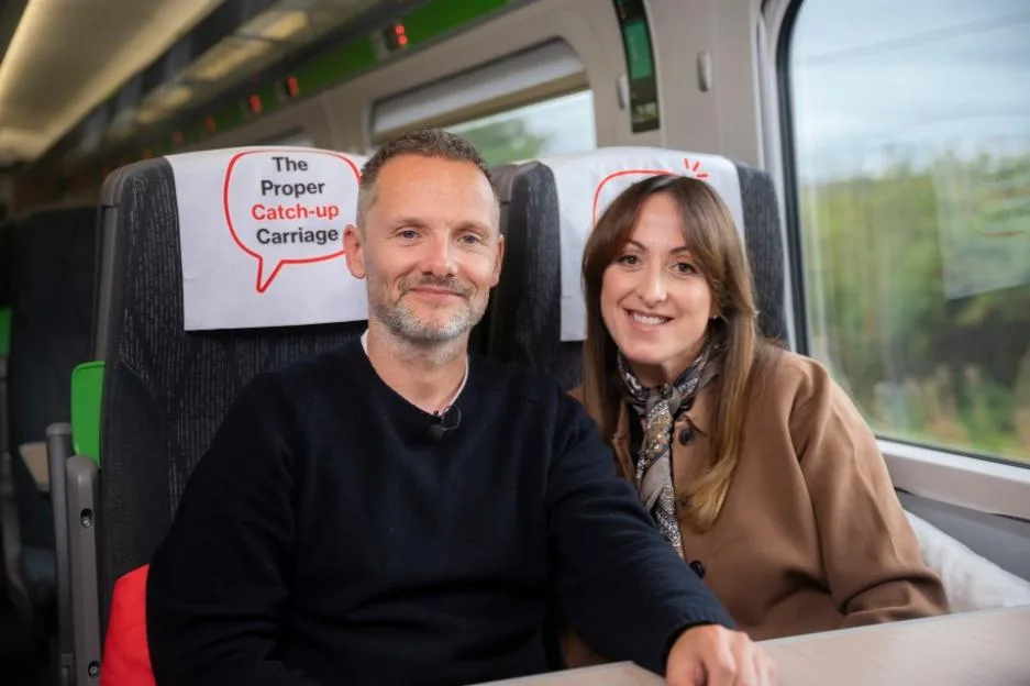 RDG The Proper Catch Up Carriage with Natalie Cassidy and Jack Ryder, London, 30th September 2026