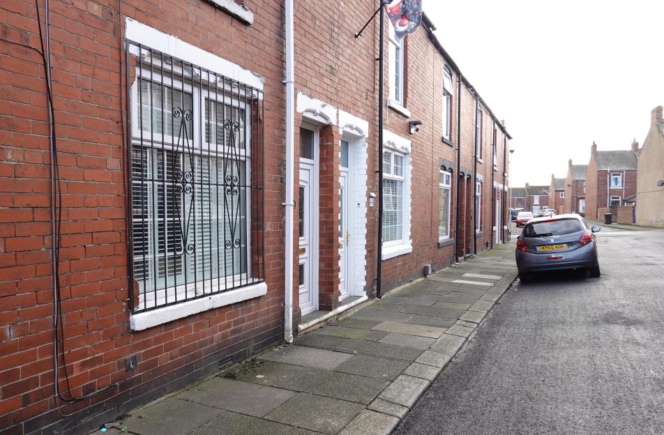 Shildon Town in Co Durham with cheap properties.