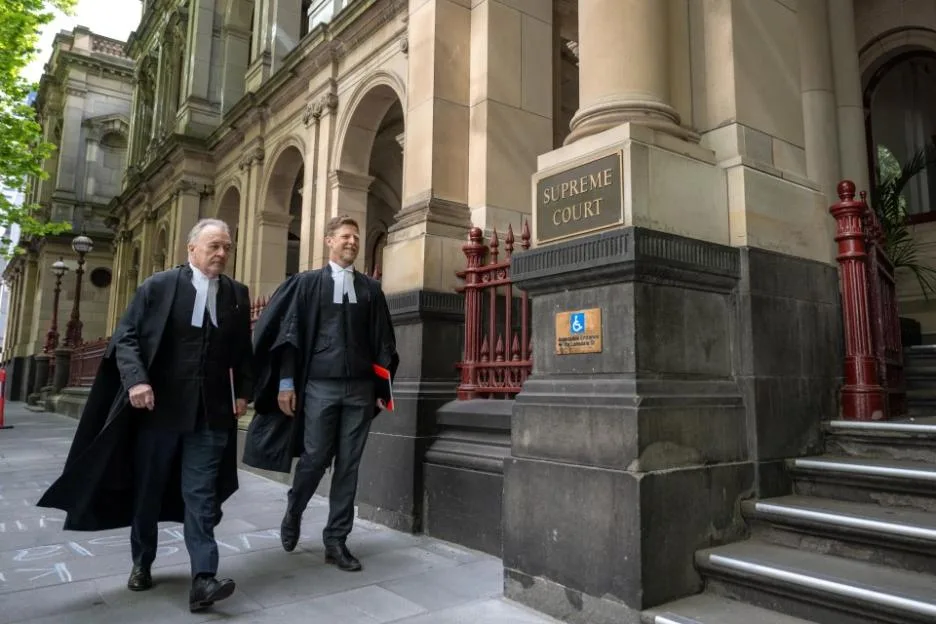 Director of Public Prosecutions Brendan Kissane KC arrives at the Supreme Court of Victoria in Melbourne.