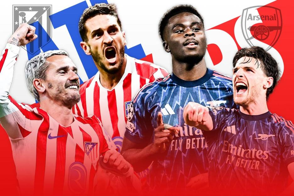 Atletico Madrid vs Arsenal LIVE: Gunners Aim for Quick Start in Thrilling Champions League Semifinal Against Simeone's Squad