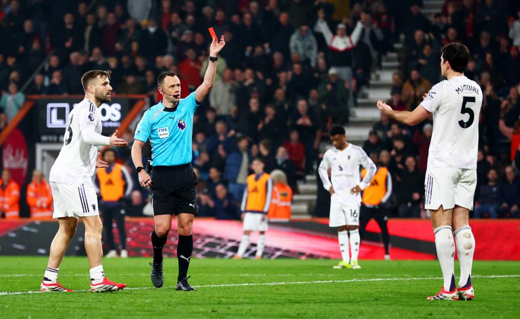 AFC Bournemouth v Manchester United, Premier League, Football, Vitality Stadium, Bournemouth, UK - 20 Mar 2026