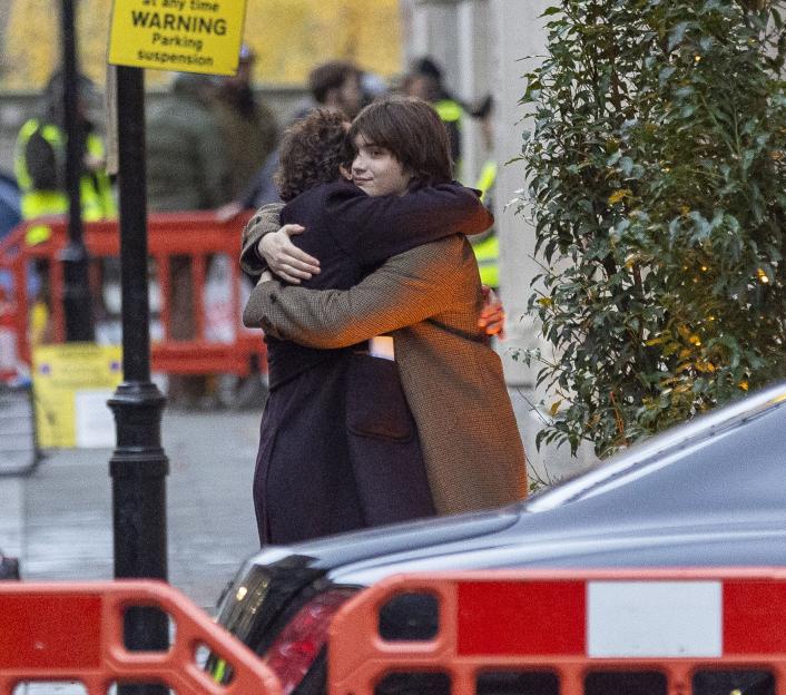 EXCLUSIVE: ** PREMIUM EXCLUSIVE ** * MUST CALL FOR PRICING * Dominic West Spotted Filming In Central London For Upcoming HBO Series War - 01 Dec 2025