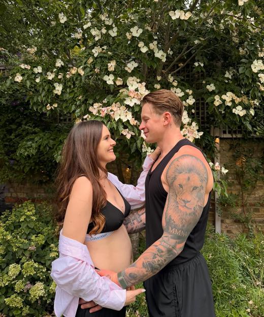 Adam Peaty and Holly Ramsay Reveal Exciting Baby News with Adorable Bump Photo!