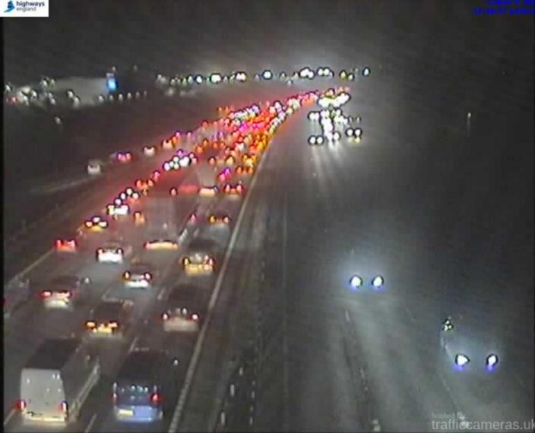 M6 Motorway Comes to a Standstill After Crash, While M58 Faces Traffic Jam as Well
