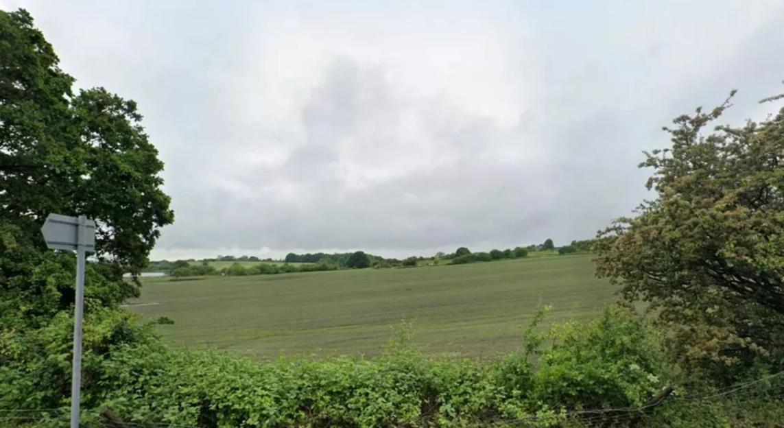 Helicopter Plummets from Sky and Crash-Lands in Field, Emergency Services Respond Swiftly