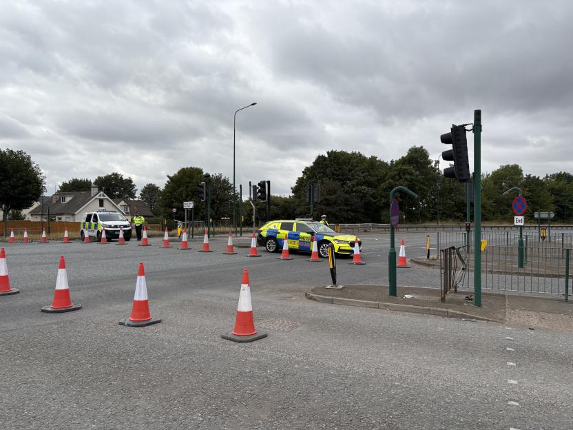 Crash on A66 South Bank