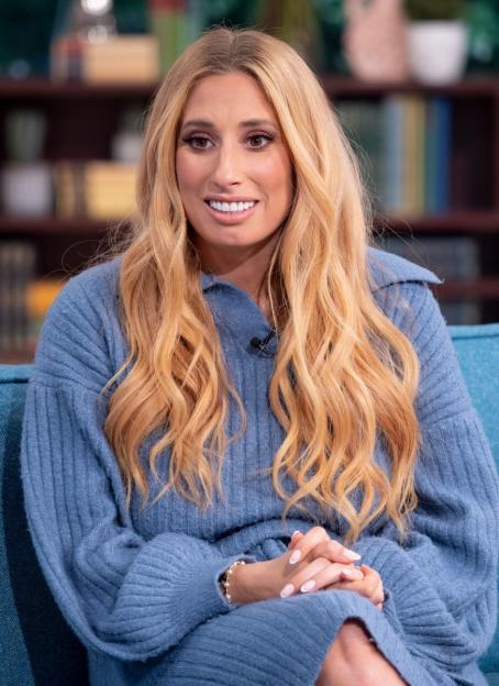 Stacey Solomon on the "This Morning" TV show.