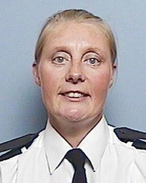 Police officer Sharon Beshenivsky in uniform.
