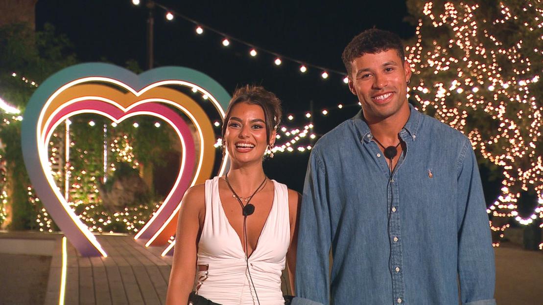 Megan Forte Clarke and Conor Phillips from Love Island.