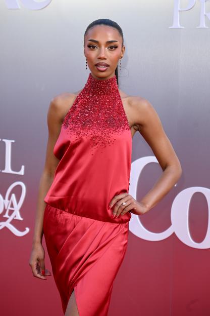 Uma Jammeh attends the European Premiere of "The Devil Wears Prada 2".