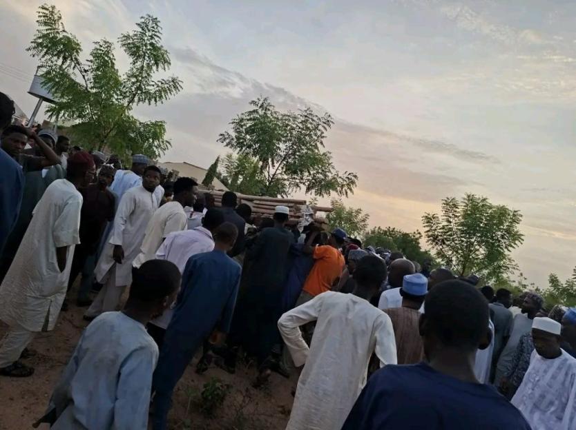 'Heartfelt Farewell: Funeral Prayers for General Rabe Abubakar in Katsina [Photos]'