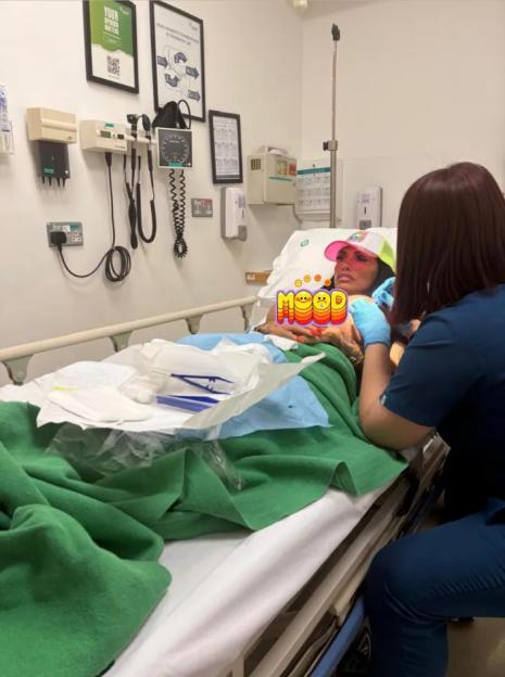Katie Price Shares Topless Hospital Photo, Opens Up About 'Minor Procedure' Just Weeks After Undergoing Secret Surgery