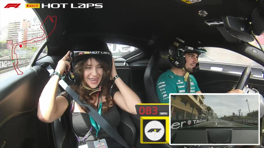 Experience the Thrill: A Mystery F1 Star Takes SunSport for a Spin Around the Iconic Monaco Grand Prix Track!
