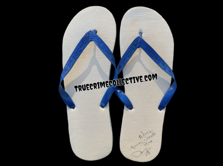 Aileen Wuornos's death watch flip-flops.