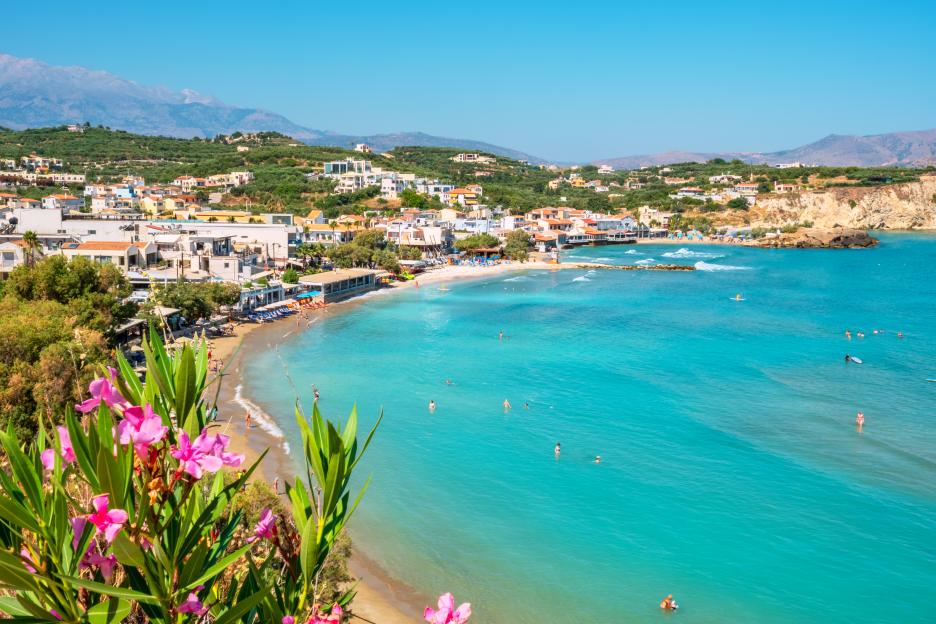 Almyrida view. Crete, Greece