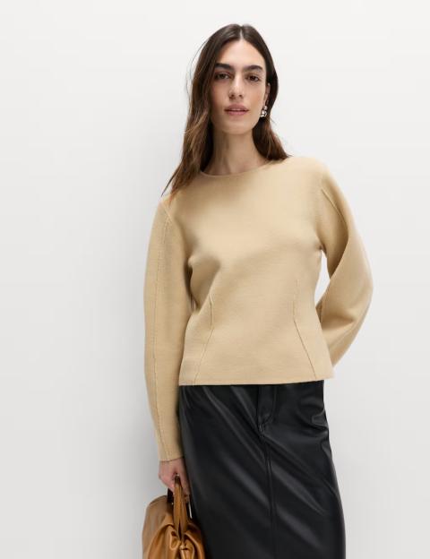 M&S Shoppers Flock to Grab Stylish ‘Slimming’ Jumper That ‘Contours Your Waist’—and It's £200 Less Than the COS Version!