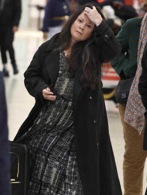 EXCLUSIVE: *NO DAILYMAIL ONLINE* CALL FOR FEES - Remember Them?! 90s TV Stars - From Hit Show Charmed - Holly Marie Combs And Brian Krause, Arrive In Sydney Ahead Of Supanova - 18 Jun 2026