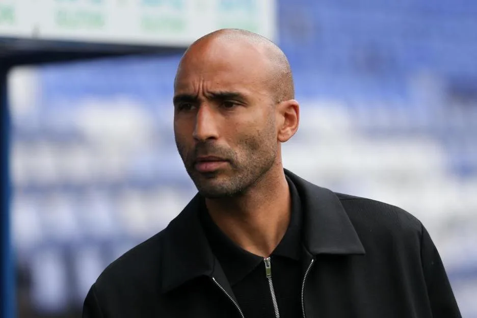 Walsall FC manager Lee Grant looks on. Skybet EFL league two match, Tranmere Rovers v Walsall at Prenton Park, Birkenhead, Wirral on Saturday 26th September 2026. this image may only be used for Editorial purposes. Editorial use only, .pic by Chris