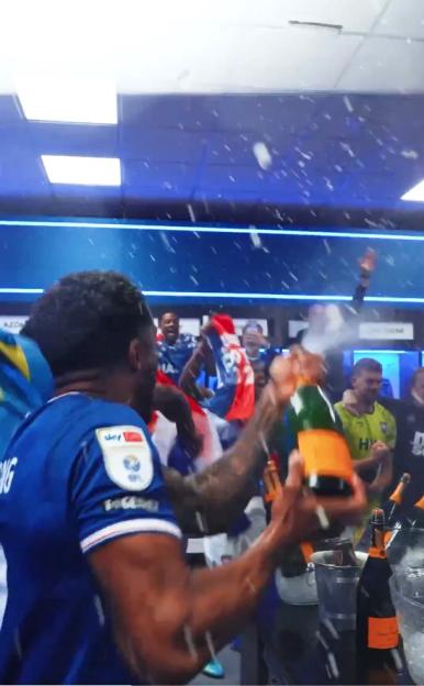 Inside Ipswich's Epic Promotion Celebration: Ed Sheeran Serenades as a Man Utd Legend Pops Champagne!