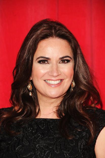 Debbie Rush attending the British Soap Awards.