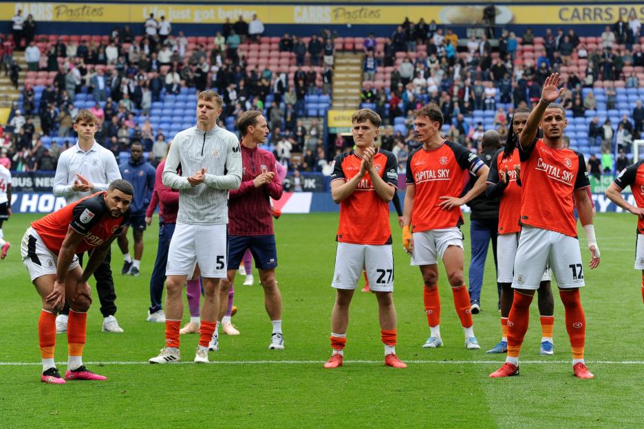 Bolton Wanderers v Luton Town, EFL Sky Bet League One, Football, Toughsheet Community Stadium, Bolton, UK - 02 May 2026