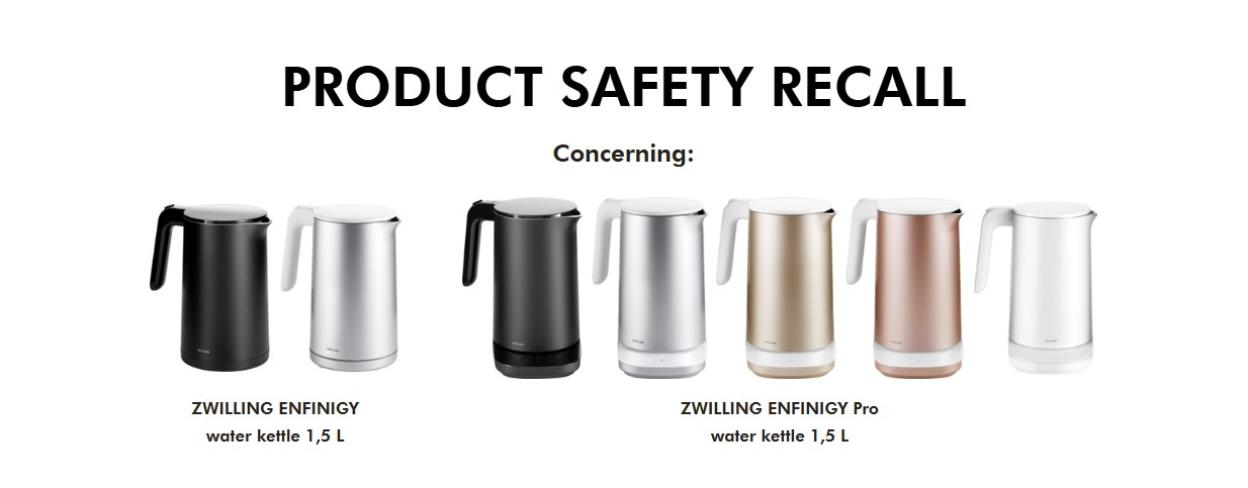 Urgent Recall: Kettles from Currys, House of Fraser, and Robert Dyas Found with Hazardous Faults