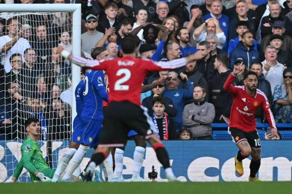 Chelsea 2 Man Utd 0: Michael Carrick on brink as Lisandro Martinez sent off and Red Devils implode in latest humiliation