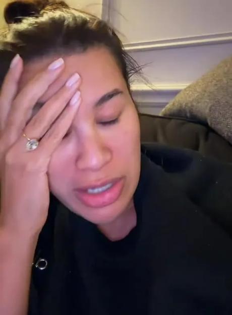 A woman covering her face with her hand with the text, "Why do kids need desserts everyday at school?"