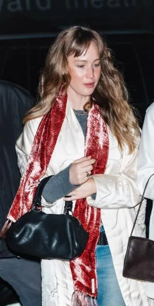 *EXCLUSIVE* Jennifer Lawrence attends Troye Sivan's concert in NYC