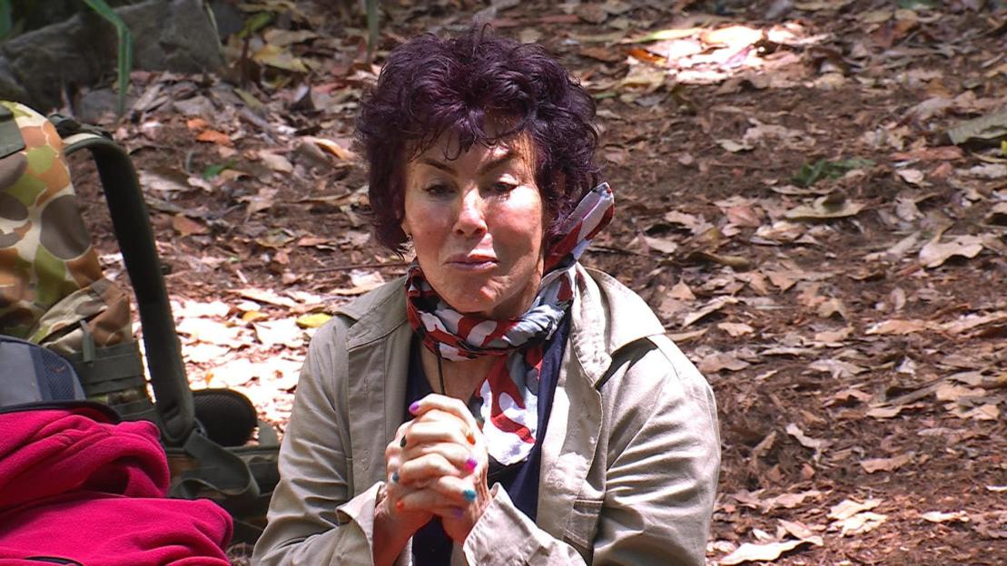 Ruby Wax in "I'm a Celebrity... Get Me Out of Here!" TV show.