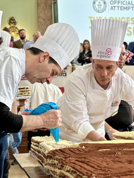 World's longest tiramisu record broken in London
