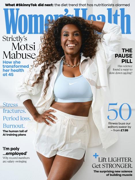Motsi Mabuse on the cover of Women's Health UK.
