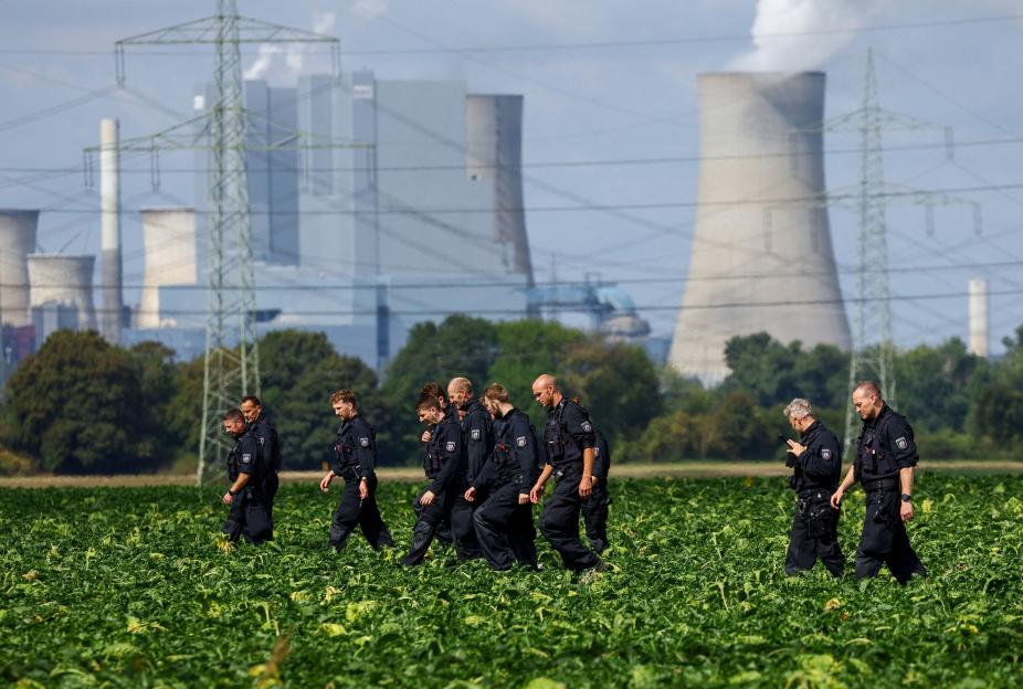 Second sabotage attempt on Germany's electricity grid, with local police saying they are investigating an attack on a substation in Bergheim