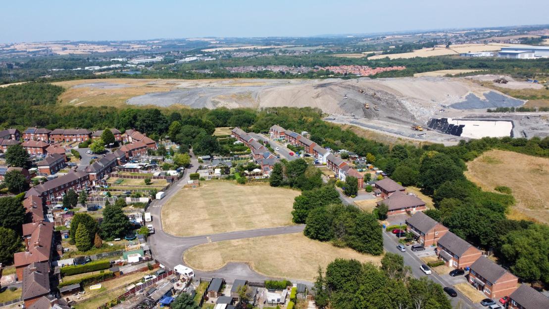 Life Next to a Towering Landfill: Our Village Struggles with Flies and Dust Clouds