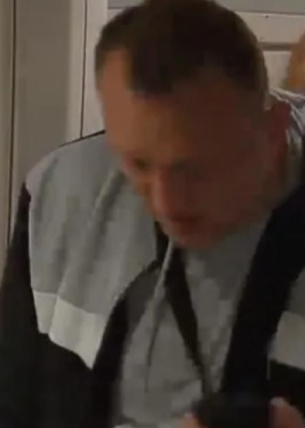 Collage of CCTV images of a man.